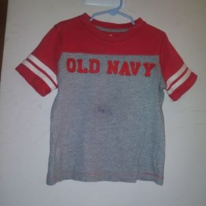 Boys Red Short Sleeve Shirt